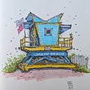 Lovemodern 's project: Expressive Architectural Sketching with Colored Markers Ein Projekt aus dem Bereich Skizzenentwurf, Zeichnung, Architektonische Illustration, Sketchbook und Illustration mit Tinte von lovemodern - 18.04.2024