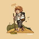 Sam Va Lentín. Digital Illustration project by Sara Vilà Cardona - 04.04.2024