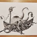 Il mio progetto del corso: Illustrazione surrealista con pennarelli. Projekt z dziedziny Trad, c, jna ilustracja, R, sunek ołówkiem,  R, sunek, R, sunek realist, czn,  R, sunek art, st, czn,  R i sunek atramentem użytkownika Davide Tedesco - 04.04.2024