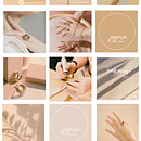 Diseño de feed de instagram. Marketing para Instagram, Instagram, Design gráfico, Design de joias, e Design de logotipo projeto de Jimena Amoroso - 04.04.2024