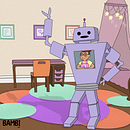 My project for course: Creating Characters for Children's Stories with Procreate. Ilustração tradicional, Design de personagens, Ilustração digital, Ilustração infantil, e Desenho digital projeto de Alba Reimundez - 06.04.2024