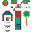 Projeto do curso: Criação de cenários pixel art para videogames. Un projet de Animation 2D, Animation 3D, Jeux vidéo, Pixel art, Conception de jeux vidéo , et Développement de jeux vidéo de Pam Souza - 07.04.2024