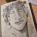 Mon project RD. Een project van  Schetsen,  Tekening,  Portrettekening,  Artistieke tekening y Sketchbook van Roger Ducobu - 04.04.2024