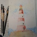Mi proyecto del curso: Técnicas modernas de acuarela. Traditional illustration, Fine Arts, Painting, and Watercolor Painting project by Carolina Recio - 04.07.2024
