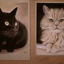 Gatitos a pastel. Fine Arts project by Noa López - 10.01.2024