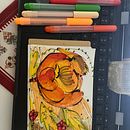 Chicken Tulip. Un proyecto de Ilustración tradicional de ejehdies - 07.04.2024