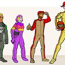 My project for course: Character Creation for Animation: Shapes, Color, and Expression. Animation, Character Design, Character Animation, and Drawing project by Ric Garcia - 04.08.2024