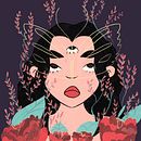 Mi proyecto del curso: Retratos digitales con estilo propio en Procreate. Een project van Traditionele illustratie y Digitale illustratie van Karina Baquedano - 09.04.2024