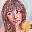 My project for course: Artistic Portrait with Watercolors. Een project van  Beeldende kunst, Schilderij, Aquarelschilderen y  Portrettekening van Luz Ladrón de Guevara - 04.04.2024