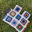 Multicolored Granny Square Vest Tank. Crochet, Fashion Design, Fiber Arts, Arts, and Crafts project by Grace Xu - 04.09.2024