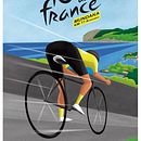 Tour de France. Design e Ilustração tradicional projeto de Martin Ugalde - 01.06.2023