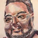 My project for course: Artistic Portrait with Watercolors . Seni Rupa, Lukisan, Lukisan Cat Air, Dan Menggambar Potret proyek oleh gmveith - 04.03.2023