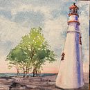 Recent Watercolors for market, fine art shows in the Cleveland area, on cold press paper or Yupo. Fine Arts project by Jeanette Bill-Cole - 04.11.2024