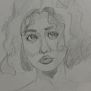 Mi proyecto del curso: Cuaderno de retratos a línea con grafito. Un progetto di Belle arti, Bozzetti, Disegno, Disegno di ritratti e Sketchbook di thanarg92 - 10.04.2024