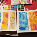 Mój projekt z kursu: Nowoczesne techniki akwareli. Ilustração tradicional, Artes plásticas, Pintura, e Pintura em aquarela projeto de Agnieszka Cupak - 11.04.2024