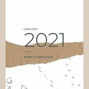 Calendario. Projekt z dziedziny Trad, c, jna ilustracja,  Kolaż, Ilustracje dla dzieci i Projektowanie postaci użytkownika Helena Prats - 11.04.2024