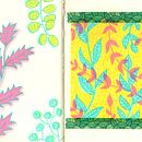 My project for course: Botanical Patterns in a Sketchbook: Conquer the Blank Page. Traditional illustration, Pattern Design, Botanical Illustration, and Sketchbook project by Sophia Correia - 04.11.2024