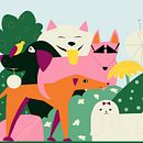Mój projekt z kursu: Ilustracja cyfrowa: mariaż wyobraźni i kolorów. Un proyecto de Ilustración tradicional, Dibujo e Ilustración digital de Marina Vashkevich - 12.04.2024