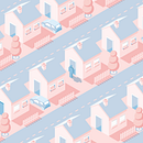 lil City. Een project van Vectorillustratie, Digitale illustratie, Redactioneel ontwerp y Grafisch ontwerp van roney camelo - 12.04.2024