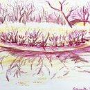 My project for course: Sketchbook Landscapes: A Colorful Approach. Esboçado, Criatividade, Desenho a lápis, Desenho, e Sketchbook projeto de eileen_reilly - 10.04.2024