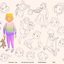 My project for course: Illustration and Character Design for Children’s Stories. Een project van Traditionele illustratie, Ontwerp van personages, Kinderillustratie y Verhaallijn van Natalia Rigvava - 13.04.2024
