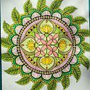 Mi proyecto del curso: Pintura de mandalas en acrílico con técnicas profesionales. Un projet de Peinture, Dessin, Peinture acr , et lique de Eugenia P Andersson - 14.04.2024