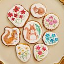 Mein Abschlussprojekt für den Kurs: Backkunst: Aquarelltechniken für bemalte Kekse. Un projet de Illustration traditionnelle de Juliane Buneß - 15.04.2024