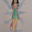 Mi proyecto del curso: Ilustración de moda con técnicas mixtas. Un proyecto de Ilustración tradicional, Collage, Diseño de moda e Ilustración de moda					 de Carlos Baena - 15.04.2024