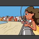 triz amante del mar Ein Projekt aus dem Bereich Animation, Animation von Figuren und 2-D-Animation von Bárbara Rodríguez Marrero - 11.04.2023