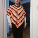 Poncho grande básico 3 colores.  project by minesita1985 - 04.16.2024