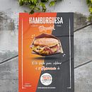 Cartel publicitario para negocio de Food Truck. Ilustração digital, Design de cartaz, e Design gráfico projeto de Andrea Vo - 25.09.2023