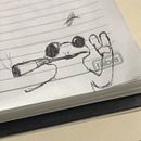 Lagartixa Fumando. Un projet de Dessin au cra , et on de João Victor Mrad de Almeida - 23.10.2023
