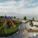 Malecón Costanera de San Miguel - Lima Perú. Un progetto di Architettura, 3D e Paesaggismo di Naomi Terrones Marin - 19.04.2024