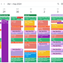 Mi proyecto del curso: Organización de agenda: gestiona tu tiempo y energía. Creative Consulting, Design Management, Marketing, Management, and Productivit project by franchybrea - 04.19.2024