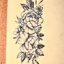 Mi proyecto del curso: Tatuaje botánico con puntillismo. Traditional illustration, Tattoo Design, and Botanical Illustration project by Raúl Elena Díez - 04.20.2024