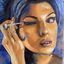 Mi proyecto del curso: Retrato con pintura al óleo: explora la luz y las sombras. Projekt z dziedziny  Sztuki piękne,  Malarstwo i Malarstwo olejowe użytkownika Andrea Sellanes - 17.04.2024