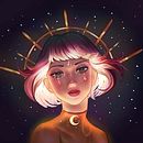 My project for course: Lighting and Color for Digital Portraits in Photoshop. Un proyecto de Ilustración tradicional, Ilustración digital y Pintura digital de sahilsvk777 - 17.04.2024