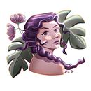 Il mio progetto del corso: Ritratto di personaggi in stile cartoon con Procreate. Projekt z dziedziny Ilustracja c, frowa, R, sunek c, frow, Malarstwo c, frowe i Projektowanie postaci użytkownika Elisa Bertoldi - 21.04.2024