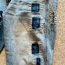 Mein Abschlussprojekt für den Kurs: Einführung in die japanische Sashiko-Stickerei. Projekt z dziedziny  Haft,  Tkactwo, DIY, Upc, cling, Wzornictwo tekst i liów użytkownika edith_frei - 21.04.2024