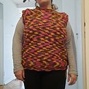 Chaleco oleado. Design, and Crochet project by minesita1985 - 04.21.2024