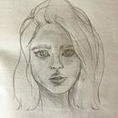My project for course: Portrait Sketchbooking: Explore the Human Face. Un proyecto de Bocetado, Dibujo, Dibujo de Retrato, Dibujo artístico y Sketchbook de Dorottya Vs - 22.04.2024