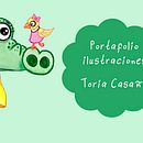 Portafolio de ilustración. Ilustração infantil projeto de Toria Casaña - 22.04.2024