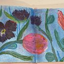 My project for course: Expressive Floral Painting with Acrylic Paint. Fine Arts, Painting, Acr, lic Painting, and Botanical Illustration project by Bulbul Mankani - 04.23.2024
