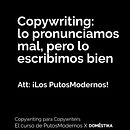 ¡Échele un ojito a mi proyecto!: Copywriting para copywriters Ein Projekt aus dem Bereich Werbung, Cop, writing, Stor, telling und Kommunikation von Juan Sebastián Reyes García - 23.04.2024