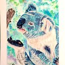Coala  Ein Projekt aus dem Bereich Aquarellmalerei von Maite Dalmau - 24.04.2024