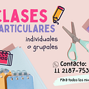 Clases particulares. Educação projeto de Cecilia Carunchio - 01.02.2024
