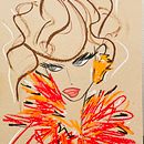My project for course: Mixed-Media Fashion Illustration. Un proyecto de Ilustración tradicional, Collage, Diseño de moda e Ilustración de moda					 de Sandra Cruz - 25.04.2024