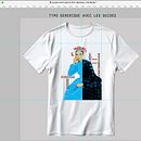 Projet de création d'un Tshirt - Boring Ein Projekt aus dem Bereich Grafikdesign, Textildruck und Collage von Corinne Plante - 25.04.2024