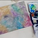Mi proyecto del curso: Técnicas modernas de acuarela. Een project van  Beeldende kunst, Schilderij, Aquarelschilderen y Traditionele illustratie van Keysi Marin - 07.01.2024