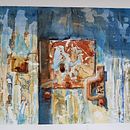 Mein Abschlussprojekt für den Kurs: Aquarell Textur-Meisterkurs. Un proyecto de Bellas Artes, Pintura y Pintura a la acuarela de steffhar - 28.04.2024